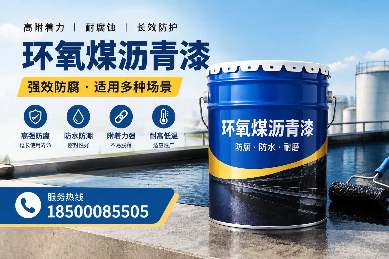 环氧煤沥青漆与油漆的区别,华安消费者最关心的问题